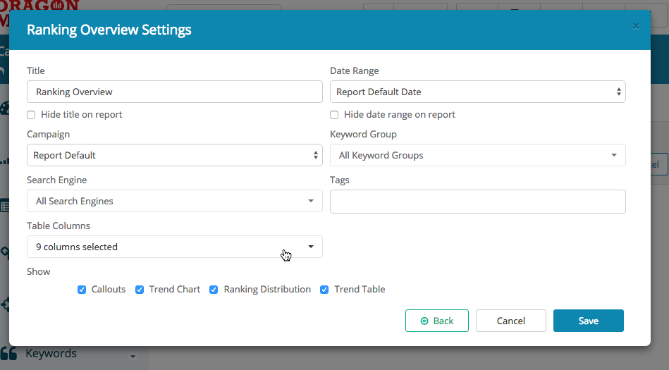 Module Settings