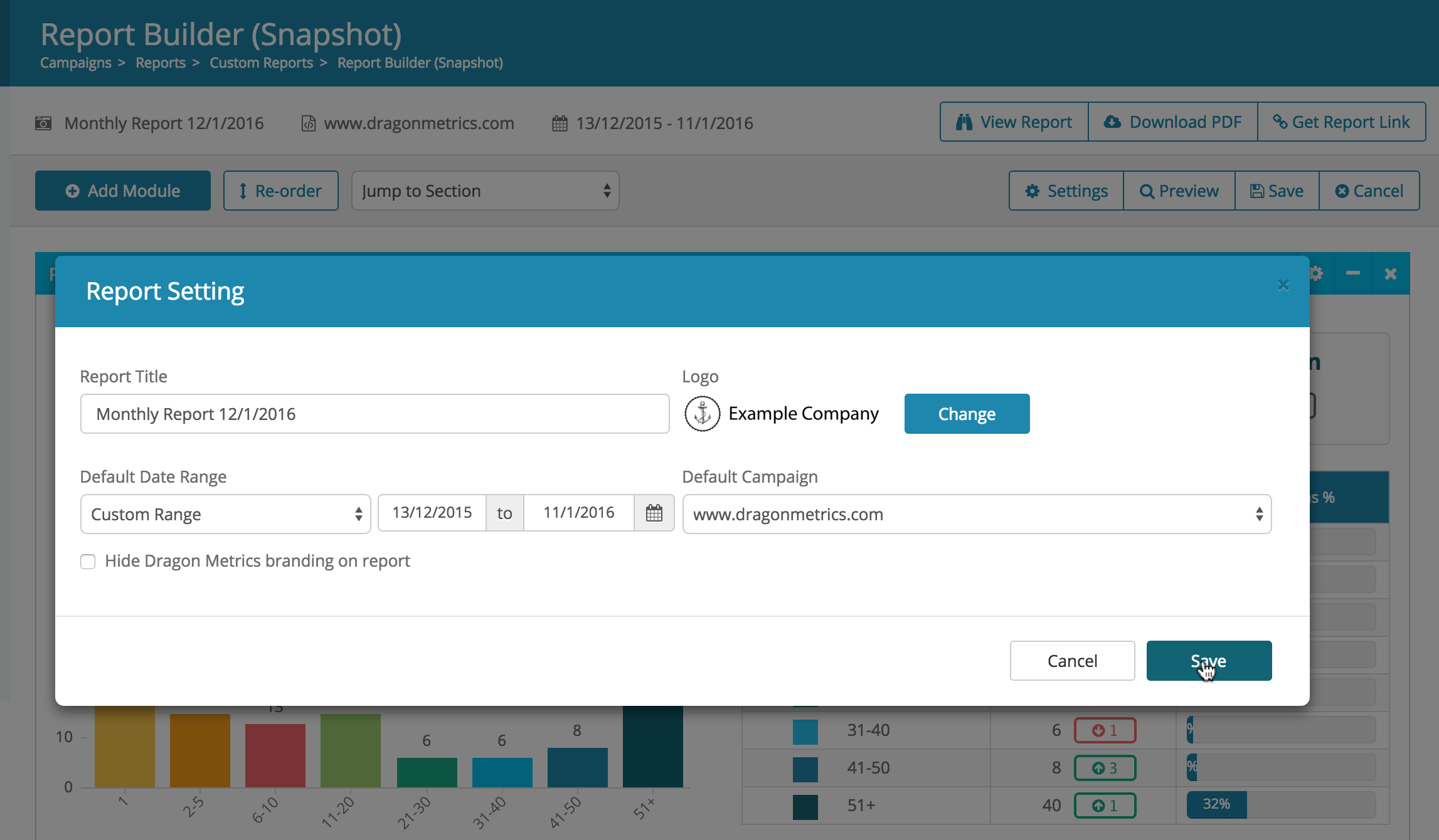 Scheduled Reports